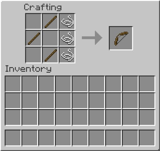 How to Make a Bow in Minecraft