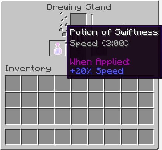 How to Make a Potion of Swiftness in Minecraft