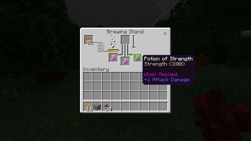 How to Make a Strength Potion in Minecraft