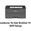 4 Procedures To Get Brother Printer Wifi Setup