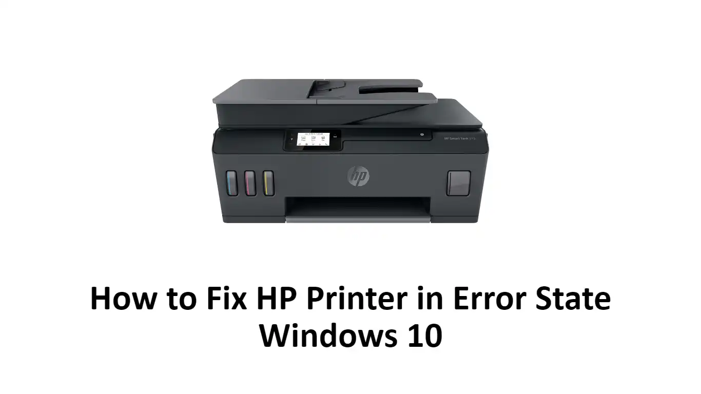 HP Printer in Error State Windows 10